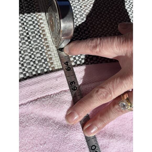 J’aime Bath Towel 100% Cotton MCM Pink Plush Vintage Brazil 64x31 Sheet - Picture 6 of 8